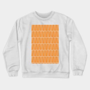 Orange Atomic Age MCM Blocks Crewneck Sweatshirt